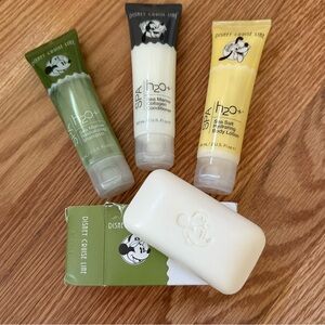 New DISNEY SPA H20+ CRUISE LINE 4 PACK 
Lotion Shampoo‎ Conditioner Bar Soap